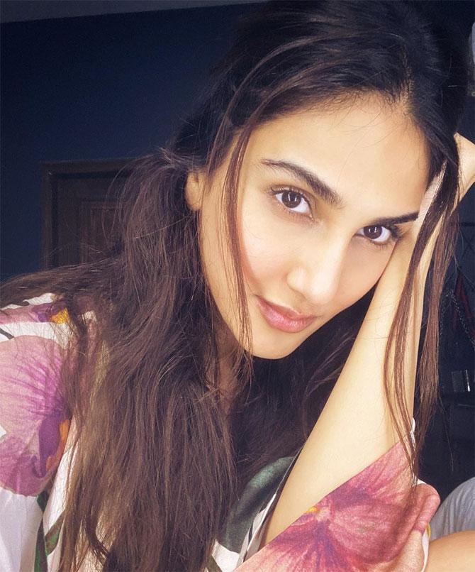 Vaani Kapoor like any other celebrity has been keeping herself occupied by cooking, watching movies, among others things amid lockdown to curb the Coronavirus outbreak. The War actress has been sharing a lot of throwback photos from her photoshoots much to the delights of her fans. She shared this photo of her at home and captioned it: 