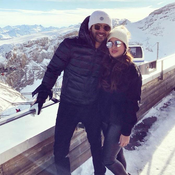 The 35-year-old actor Varun Dhawan became a known face to many in a very short span. As the actor turns a year older today, let's take a look at his childhood love story with Natasha Dalal, with whom he is said to tie the knot very soon. Considered one of the country's highest-paid celebrities, Varun Dhawan has been featured in Forbes India's Celebrity 100 list since 2014. All pictures/Varun Dhawan's Instagram account, Yogen Shah