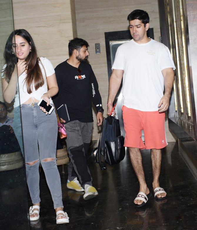 Not only this, but Varun Dhawan is also often seen being protective about Natasha Dalal. Well, that's what your loved ones do, right?