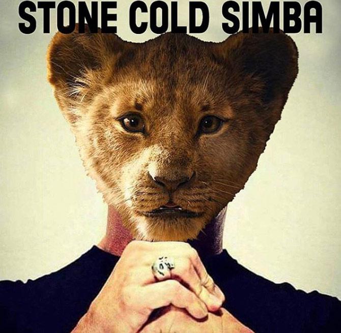 The Lion King's live-action remake, one of the most awaited films in years, released in 1994 following the original animated film in 1994. Ahead of it's release in July 2019, John Cena posted a photo of Simba, the young prince, and wrote 'Stone Cold Simba'