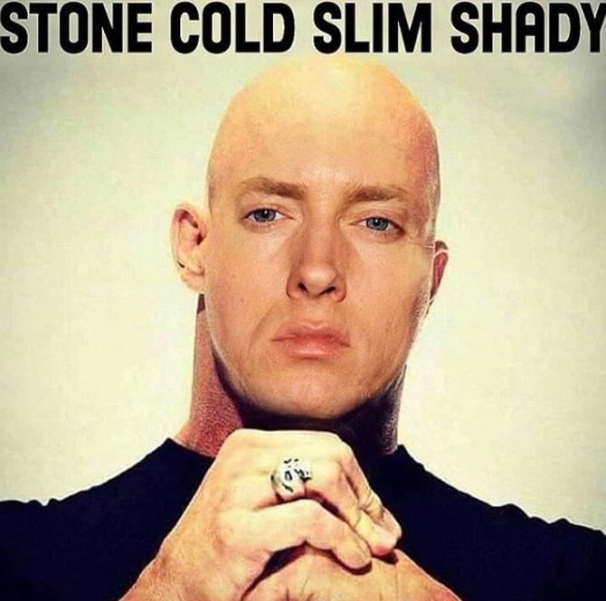 After Eminem made a return to music with his album Kamikaze in 2018, John Cena shared a photo of the Grammy award-winning rapper and wrote 'Stone Cold Slim Shady'