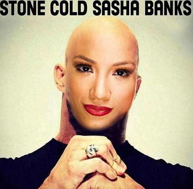 As Sasha Banks made her return to WWE in 2019, John Cena shared a photo of 'The Boss' and wrote 'Stone Cold Sasha Banks'