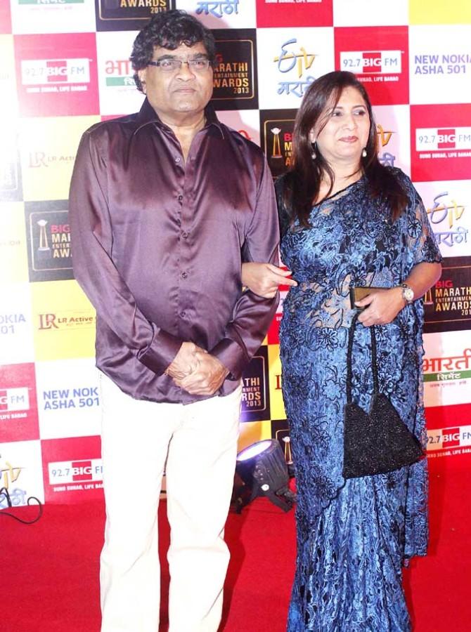 Ashok Saraf-Nivedita Joshi: Another gem of the Marathi film industry, Ashok Saraf, who celebrates his birthday on June 4, is married to actress Nivedita Joshi-Saraf. Together, the couple has entertained us in a number of Marathi films, namely Dhoom Dhadaka (1985), Ashi Hi Banwa Banwi (1988) and Balache Baap Brahmachari (1989).