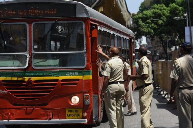 While providing essential service of transportation, the BEST is also creating awareness among citizens about coronavirus. BEST spokesperson Manoj Varade said that as a preventive measure, the BEST will appeal commuters against standee travel in its buses and request them to take social distancing seriously.