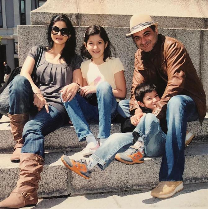 Picture perfect! Time flies so quickly. The little munchkins in the frame have grown-up now. While Shanaya is working as an assistant director in her cousin Janhvi Kapoor's film Gunjan Saxena biopic, her sibling Jahaan will complete his schooling this year.