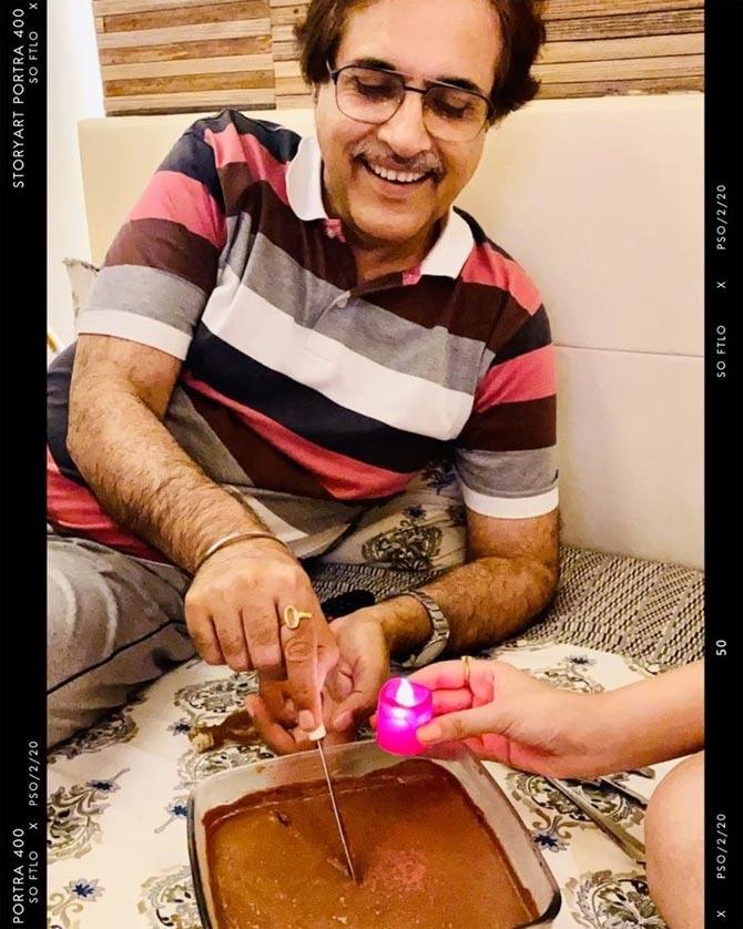 On March 25, Kriti Sanon celebrated her father's birthday by cutting a cake and sharing a collage video of images of her with dad. She captioned the post: 