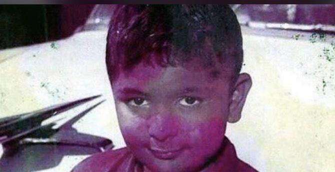 Rishi Kapoor was known for his unique and unconventional Twitter posts, and that's precisely how he wished everyone a 'Happy Holi', this year. Taking to his Twitter account, he shared this childhood picture of himself in which he looked truly cute and adorable and captioned it: 