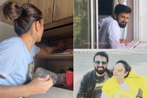 Nusrat Jahan spends time with husband; Mimi plays games, cleans kitchen