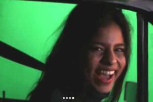 This BTS video shows that Suhana had fun shooting for her short film!
