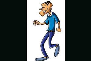 Ageless comic hero