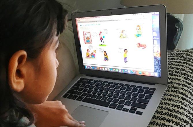 Tanya Poddar reads the e-book