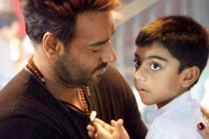 Thahar Ja: Yug turns assistant director for father Ajay Devgn's song