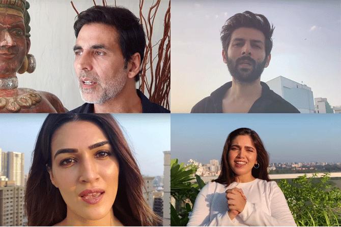 Akshay Kumar and other B'Town celebs come together for an anthem