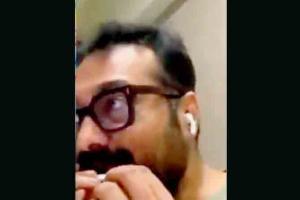 Twitter user accuses Anurag Kashyap of 'rolling a joint'; he responds