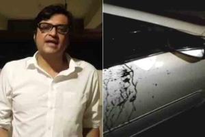 Mumbai Crime: Arnab Goswami's car allegedly attacked; two held