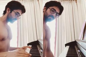 Ayushmann channels his inner 'Professor'; sets major Money Heist goals