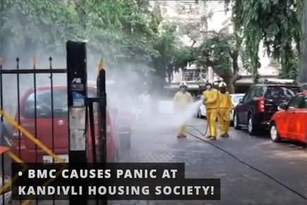 Mumbai Khabar: BMC causes panic at Kandivli Housing Society