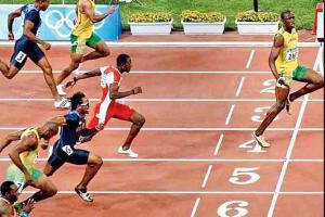 Usain Bolt sprints to spread social distancing