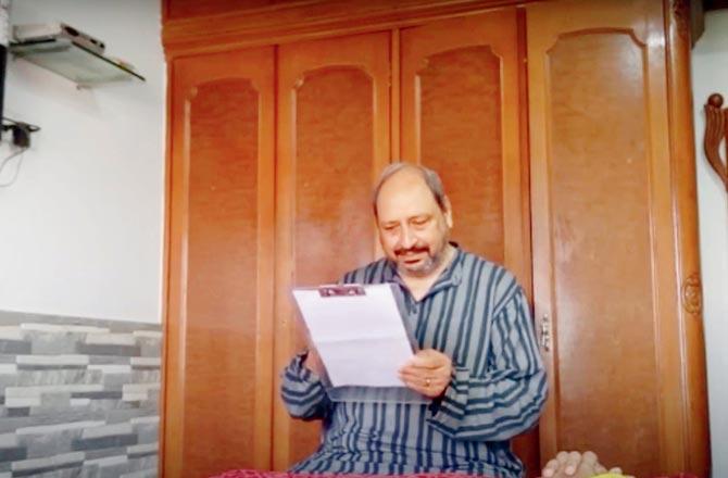 Sudhir Pandey in the first episode of 21 Din, 20 Raat