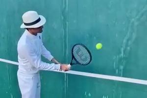 Roger Federer has a tennis challenge for Virat Kohli in new video