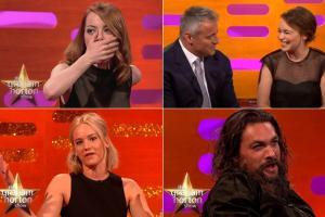 Moments from The Graham Norton Show that prove celebrities are like us