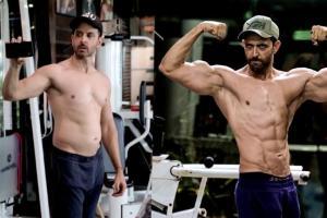 Hrithik Roshan gives a glimpse of his inspiring physical transformation