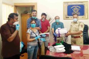 IIT-B develops face shields for cops and masks for KEM staff