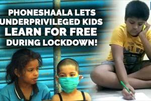 Now underprivileged kids can learn for free during lockdown