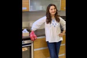 Madhuri Dixit wishes us a Happy Easter, cooks some delicious cookies