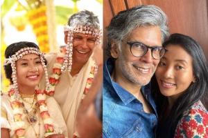 Here's how Milind Soman wished wifey Ankita Konwar on their anniversary