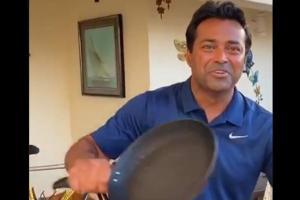 Leander Paes comes up with 'Frying Pan' challenge amid lockdown