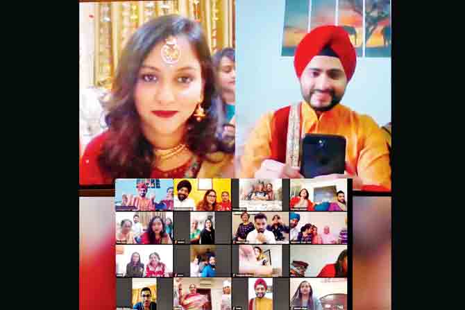 Preet Singh and Neet Kaur’s wedding