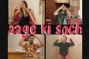Radhika Apte, Vikrant Massey get together for '#AageKiSoch'