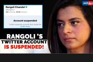 Rangoli Chandel's Twitter Account Gets Suspended For Violating Rules