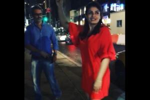 Raveena embarrasses her daughter with her antics on the streets of NY