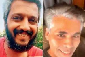 Riteish Deshmukh and Karan Johar flaunt their grey hair on social media
