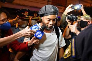 Ronaldinho released from Paraguayan jail and relocated to hotel