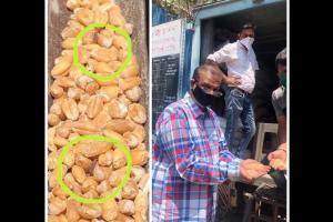 Mulund MLA exposes rotten government food supplies at ration shops