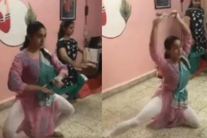 Sara Ali Khan aces the Odissi dance in latest Instagram video