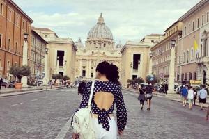 Taapsee reminisces about Rome vacation with a hard-hitting message