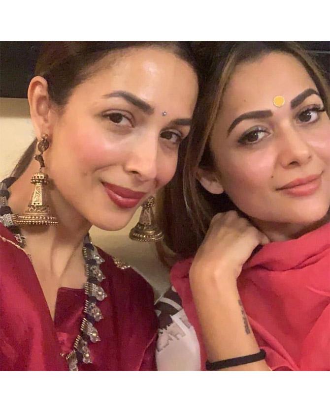 Amrita Arora and Malaika Arora: This year, Malaika Arora shared a heartfelt note, dedicated to her sister Amrita Arora Ladak, on the auspicious day of Raksha Bandhan. Here's what Malla's note read: 'Tum hi ho bandhu, sakha tum hi'. It's not just a prayer, it's not just a song...it's what defines our boundless relation. You are not just my baby sister...u are my best friend when I need one, an elder sister when I feel like being a child again, a sounding board when I feel like venting and a brother so I never miss having one. We are everything to each other and words fall short to describe our eternal bond. Happy Rakshabandhan to you! Here's to the multiple roles you play in my life...a sister, a brother, a friend and many more. Whether it's the sisterhood of undying support or bro code to protect each other fiercely...we have it all. The best of both worlds in one package, that's how I'd like to describe you. It can be the entire world against us and I'll still be confident of winning with you by my side. You are a sister who always has my back and a brother who'll protect me at any cost. This Rakshabandhan I'd like to thank you for playing multiple roles in my life- a sister, a brother, a friend and many more.....