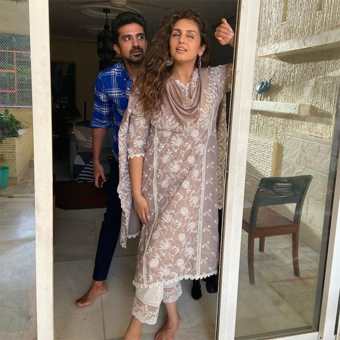 Huma Qureshi and Saqib Saleem: Huma shared this cute picture with her sibling-actor Saqib Saleem and wrote this - 