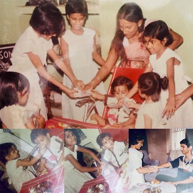 On the occasion of Raksha Bandhan, late actor Sushant Singh Rajput's sister Shweta Singh Kirti took to Instagram account and shared a throwback picture where the siblings can be seen bringing in the festival during their childhood days. The note than she penned for him left a lump in our throat. 
