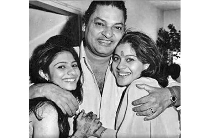 Kajol had posted this picture with her sister Tanishaa Mukerji and late father Shomu Mukherjee on Father's Day. She wrote, 