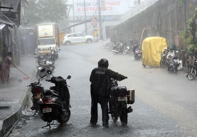 With thousands of commuters getting stranded, the BrihanMumbai Municipal Corporation said that it had made arrangements for people at 130 civic schools outside the major railway stations.