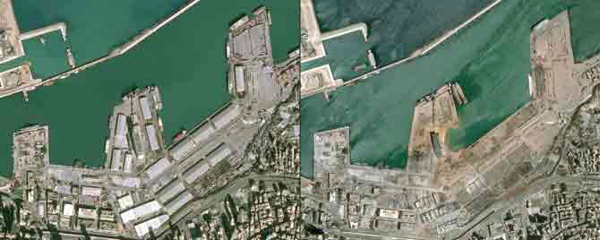 Primary information revealed that 2,750 tonnes of ammonium nitrate stored since 2014 in the port's warehouse caused the explosions. It was stored in a warehouse at the dock ever since it was confiscated from a cargo ship in 2014.