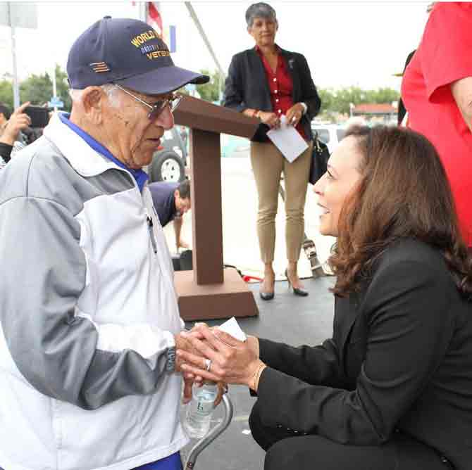 While the African American identity became the dominant one - and, in fact, the one that boosted her chances to the get the vice-presidential nomination - Harris wrote in her memoir, 