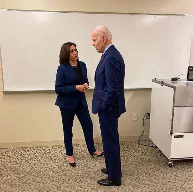 Senator and Democrat presidential candidate Joe Biden's vice president nominee Kamala Devi Harris has blended her dominant African American identity with that of her Indian background as a Tamilian in a clever manner to create the evergreen American classic of the immigrant dream.