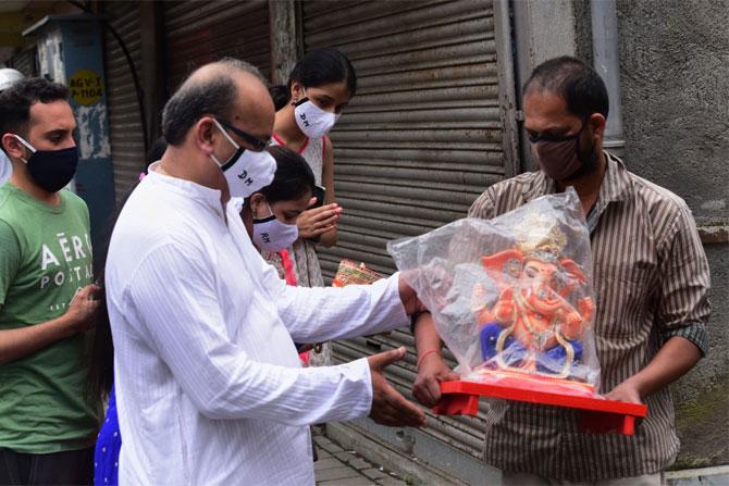 Issuing guidelines for the festival, BMC has advised citizens to either do Ganpati immersion at home or postpone it to next year if possible. The civic body has also urged Mumbaikars to install idols made of metal or shadu (natural) clay so that the immersion can take place at home itself.