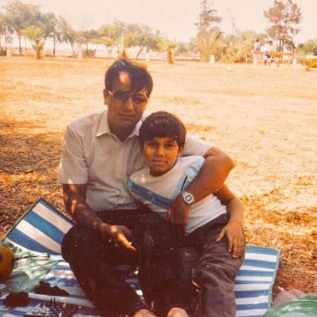 An MBA in marketing from Australia, Randeep's stint with movies started with Monsoon Wedding and it was followed by movies like Darna Zaroori Hai, D Company and Ru Ba Ru. However, it was his tough cop act in Once Upon A Time In Mumbai that gave him success.
In picture: Randeep Hooda with his father Dr. Ranbir Hooda.